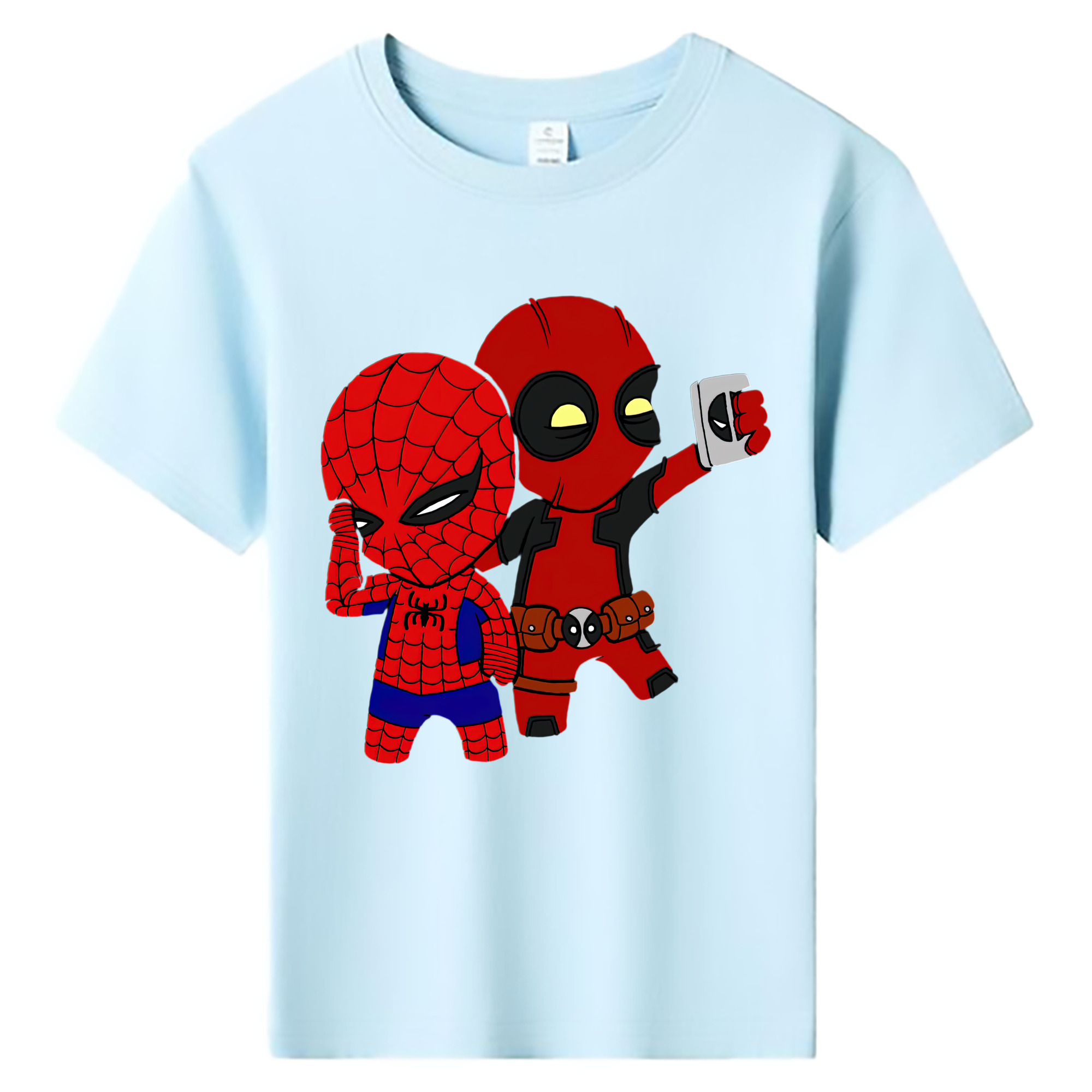 （画像用） Deadpool デッドプール 綿100％キッズTシャツ（フロントプリント）